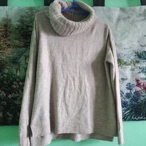 RW&Co turtleneck sweater dusty pink